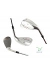 AGXGOLF MEN'S TALON TOUR SERIES 52, 56, & 60 degree WEDGE SET; MEN'S, LADIES or SENIORS FLEX: RIGHT HAND; USA BUILT